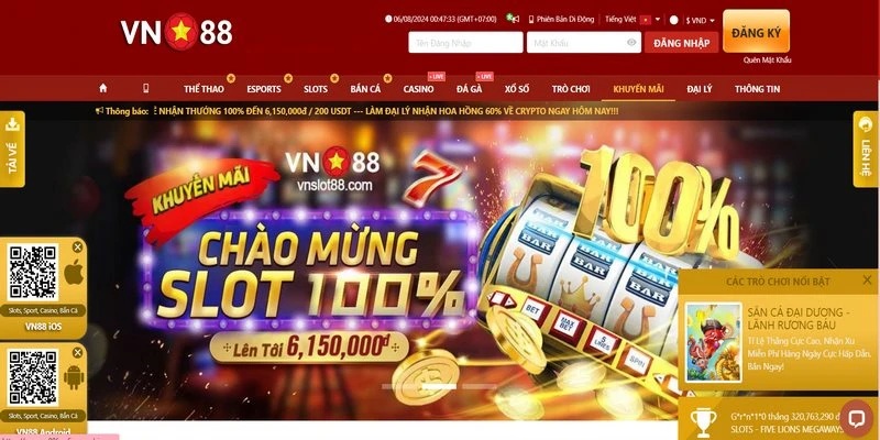 Tham gia cá cược tại VN88 uy tín 